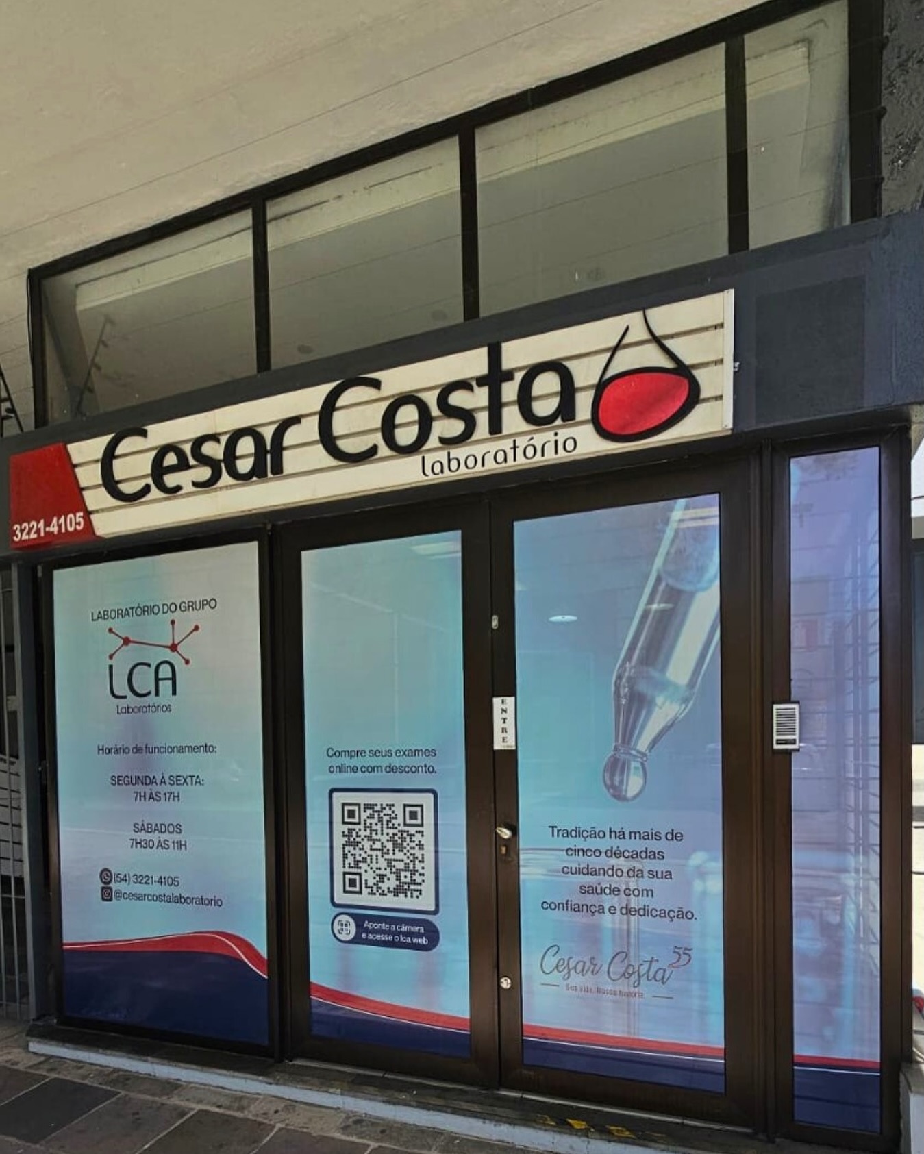 Fachada do Laboratório